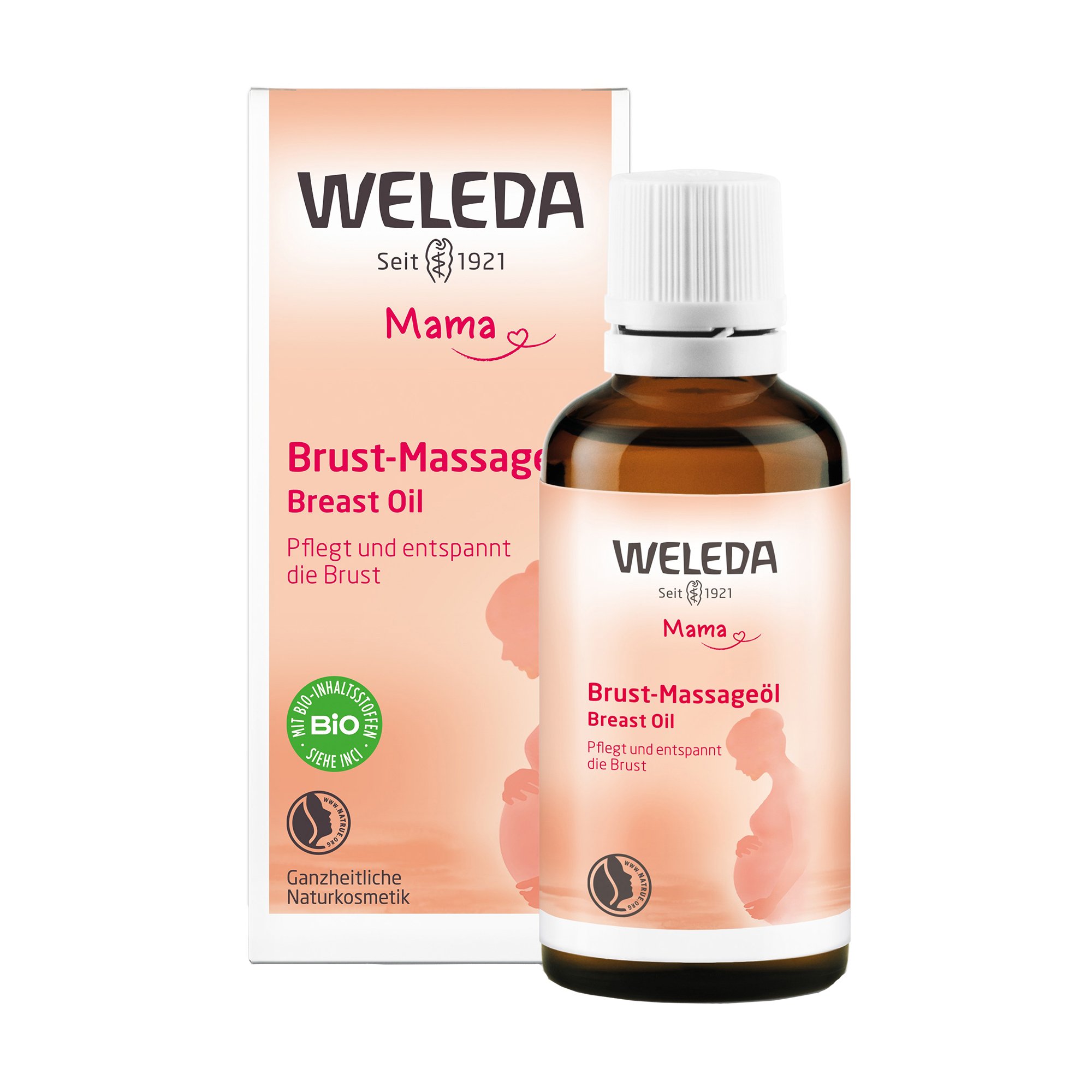 

Олія для грудей Weleda Mama Breast Oil в період лактації, 50 мл