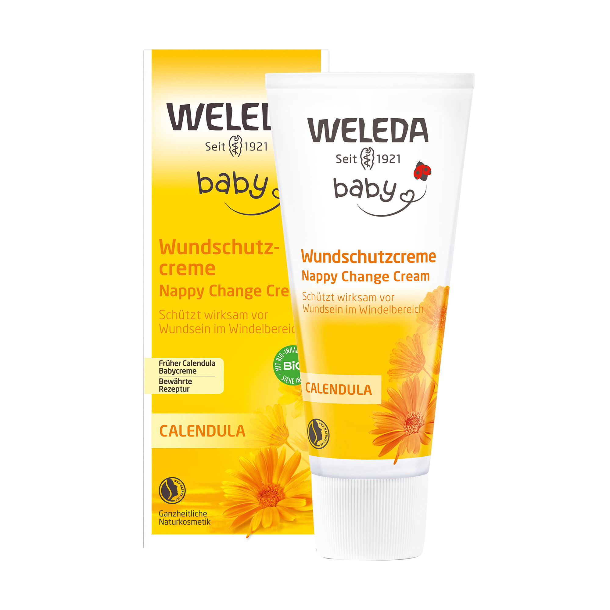 

Уцінка! Крем від попрілостей Weleda Baby Nappy Change Cream Календула, 75 мл