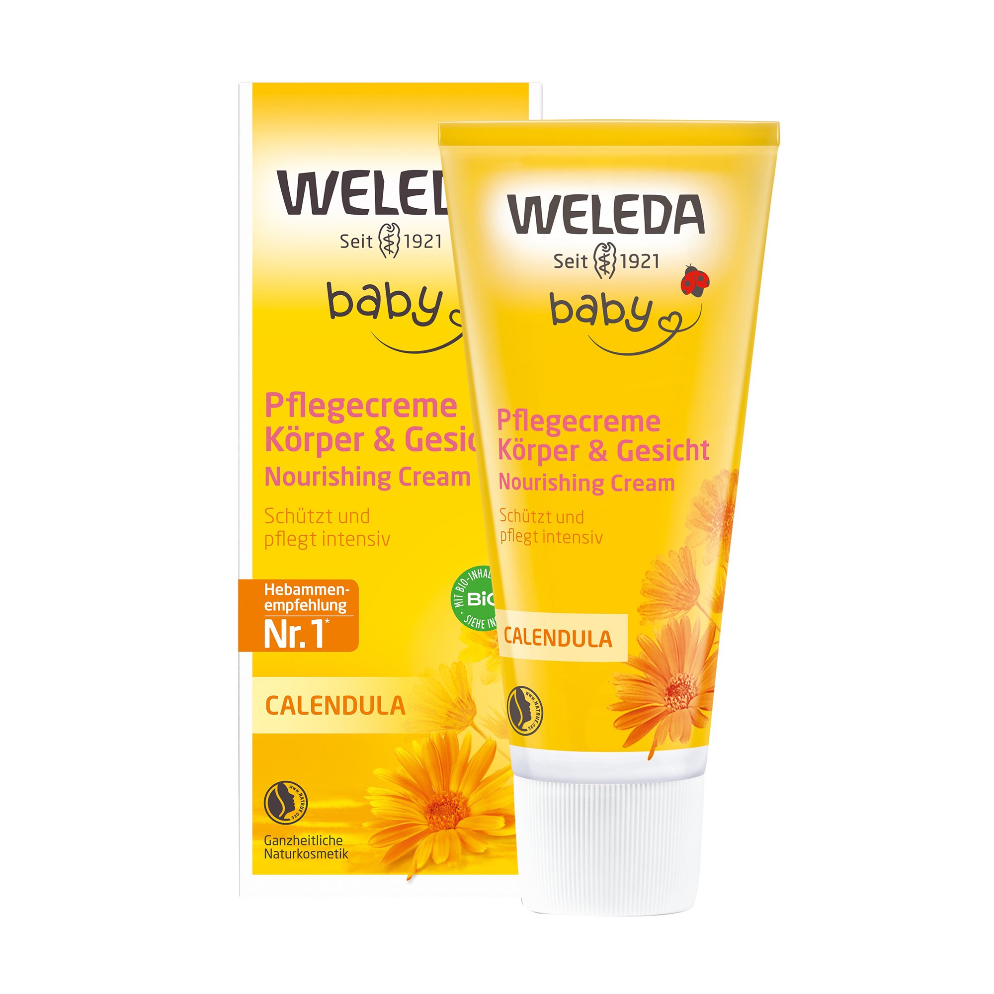 

Уцінка! Дитячий живильний крем Weleda Baby Nourushing Cream Календула, 75 мл