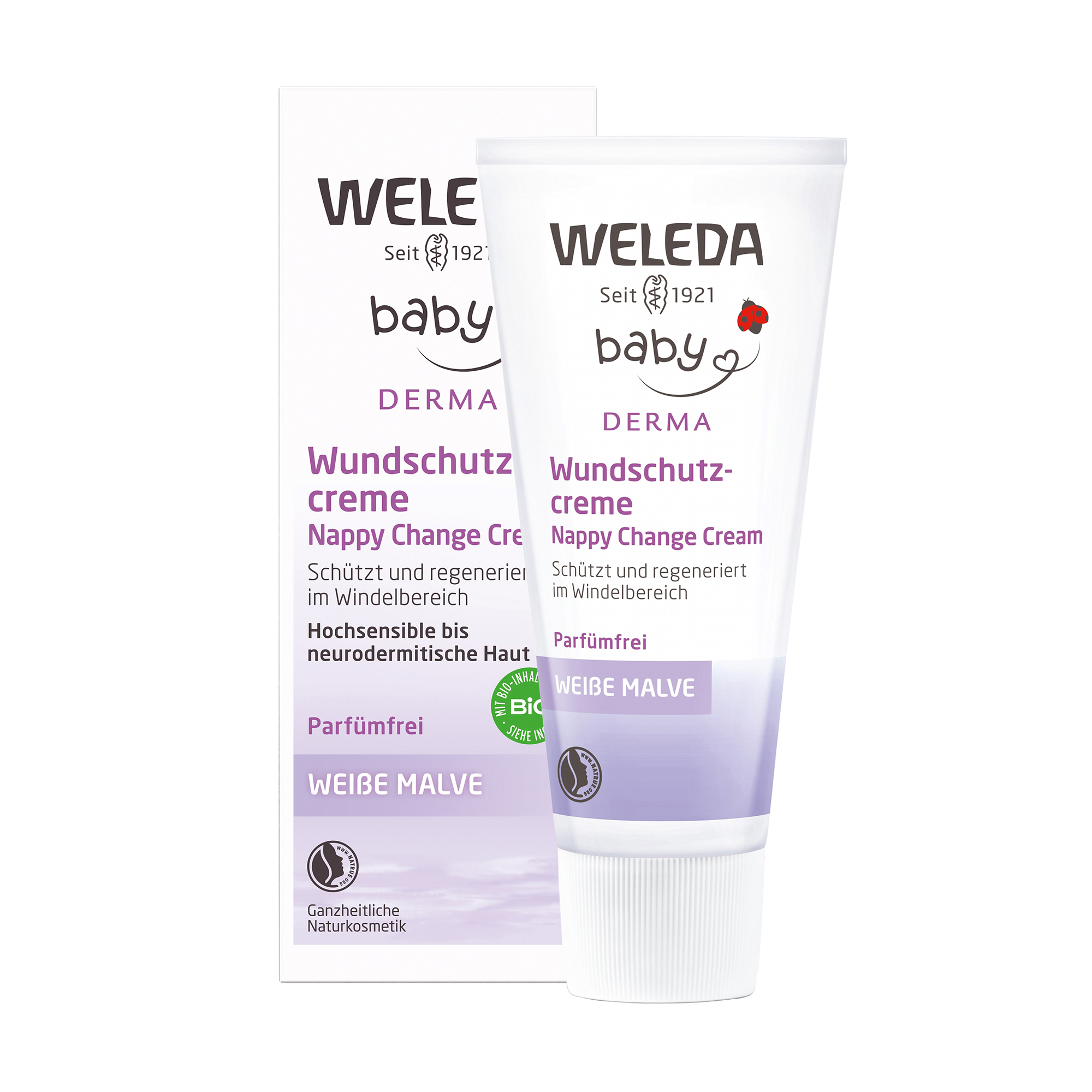 

Уцінка! Дитячий крем від попрілостей Weleda Baby Nappy Change Cream для гіперчутливої шкіри, з алтеем, 50 мл