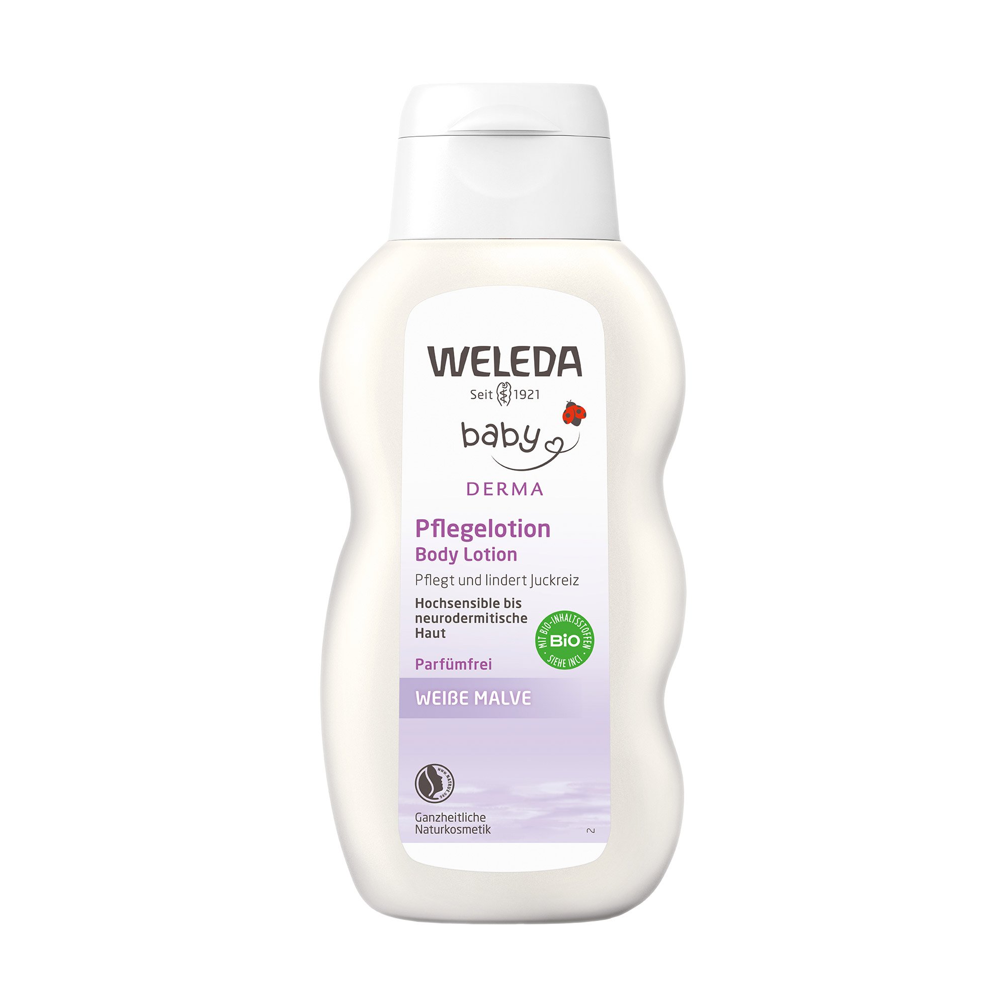 

Дитяче молочко для тіла Weleda Baby Body Lotion з алтеєм, для гіперчутливої шкіри, 200 мл