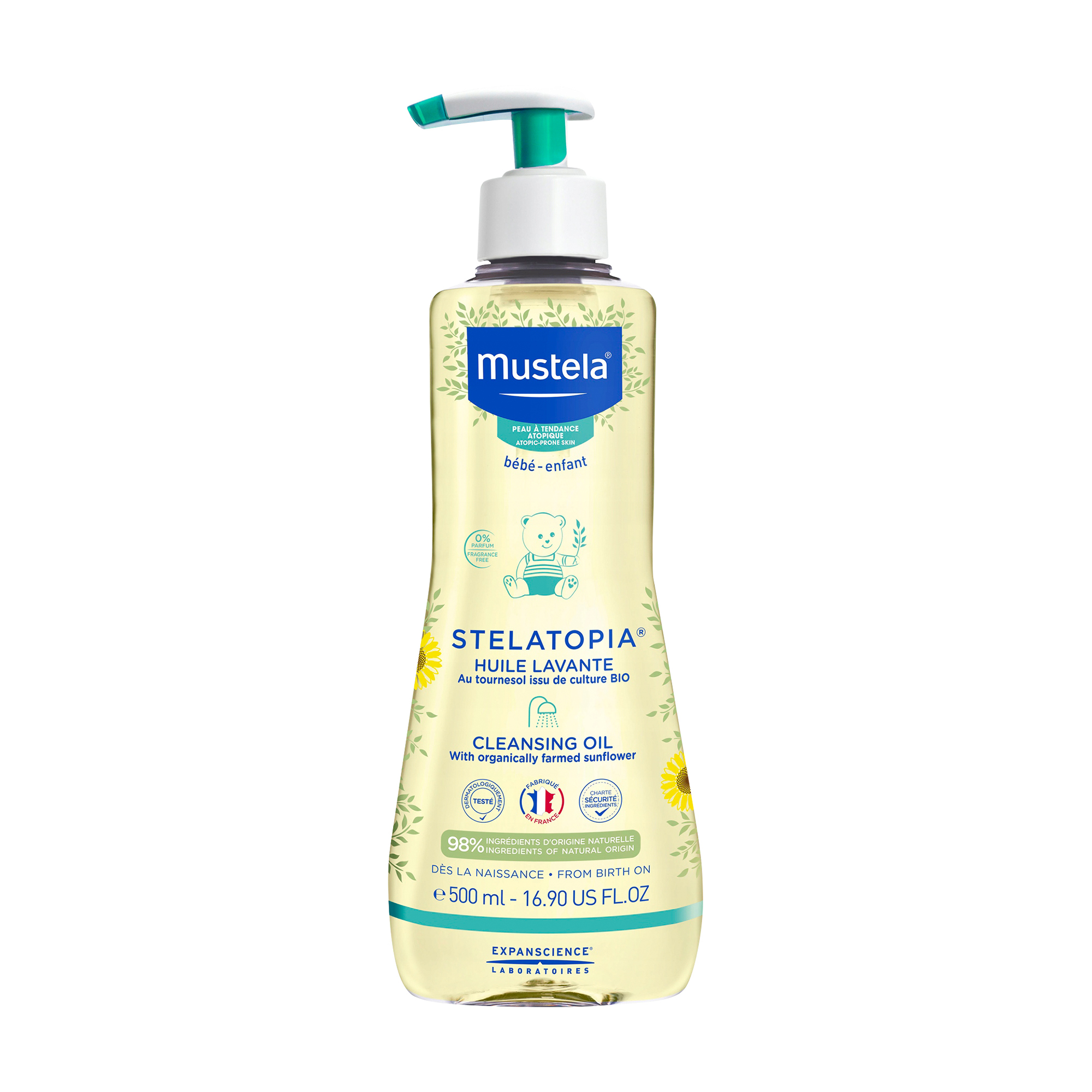 

Уцінка! Очищувальна олія для ванни Mustela Bebe Stelatopia Cleansing Oil, 500 мл