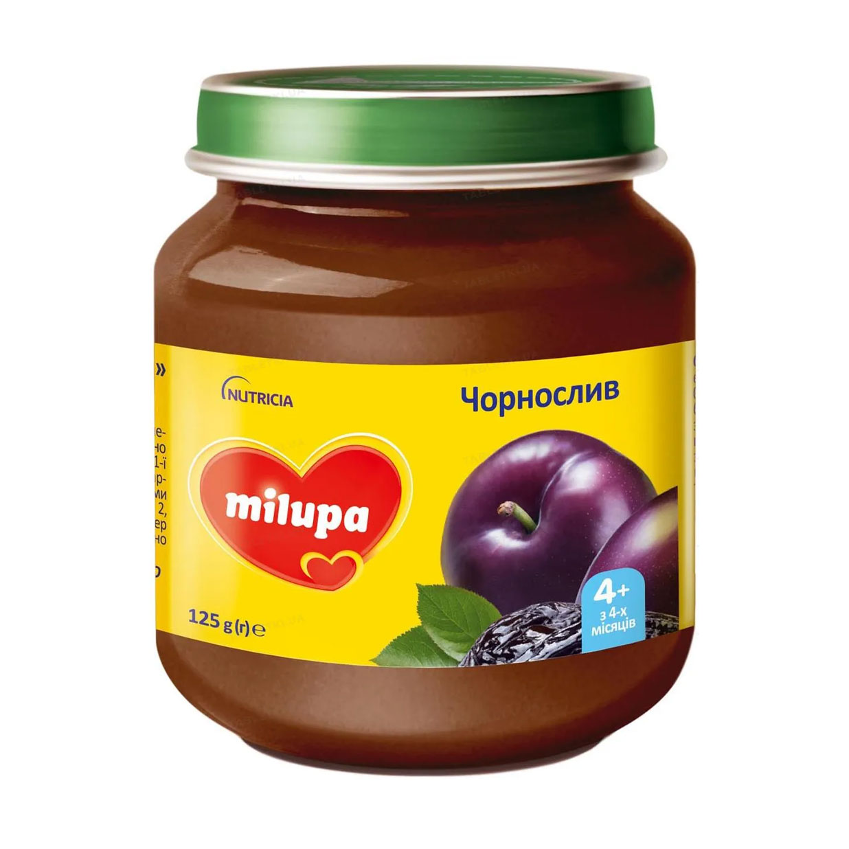

Дитяче фруктове пюре Milupa Чорнослив, від 4 місяців, 125 г