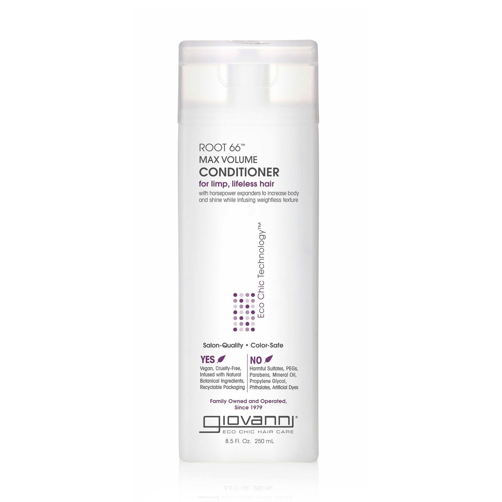 

Кондиціонер для волосся Giovanni Eco Chic Technology Root 66 Conditioner Максимальний об`єм, 250 мл