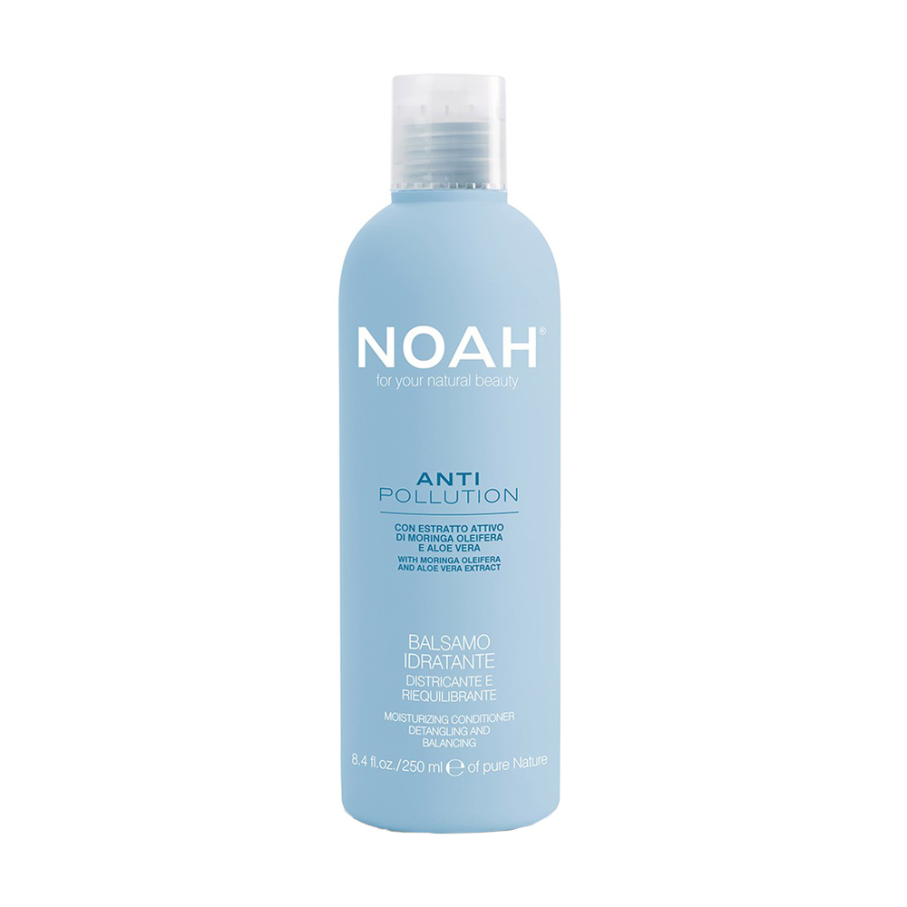 

Зволожувальний кондиціонер для волосся Noah Anti Pollution Moisturizing Conditioner з екстрактом алое та олією морінгі, 250 мл