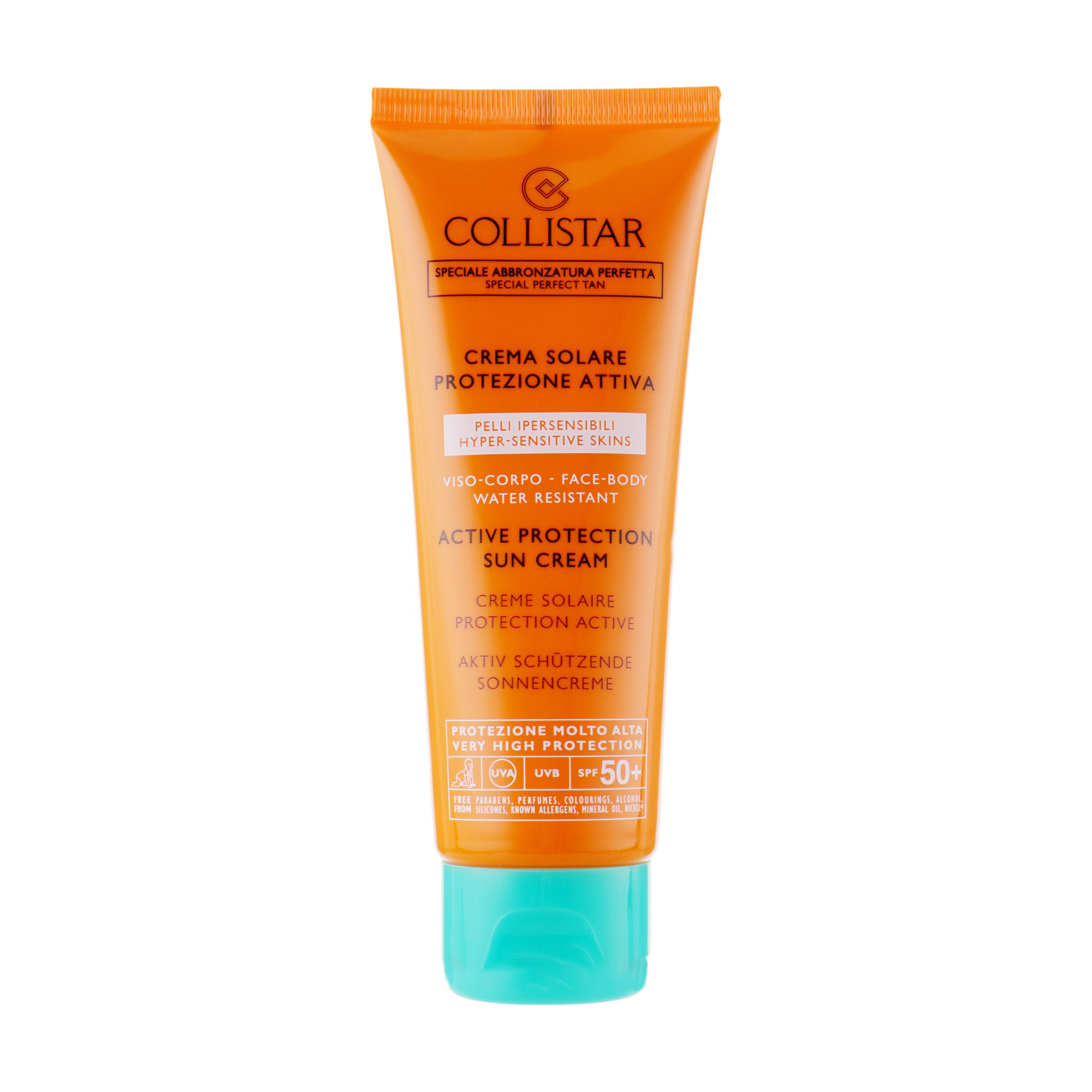 

Уцінка! Інтенсивний сонцезахисний крем для обличчя та тіла Collistar Active Protection Sun Cream SPF 50+, 100 мл