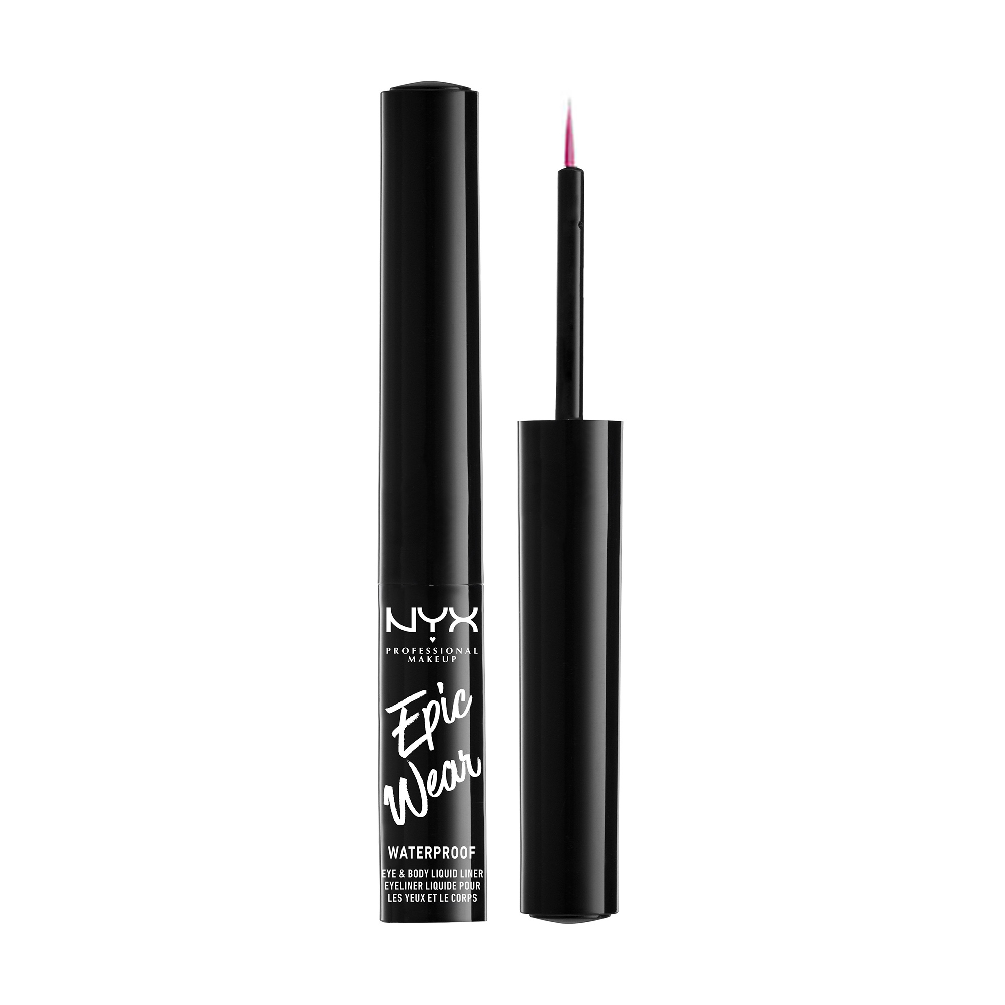 

Уцінка! Водостійка рідка підводка для очей NYX Professional Makeup Epic Wear Metallic Waterproof Eye & Body Liquid Liner 05 Fucshia Metal, 3.5 мл