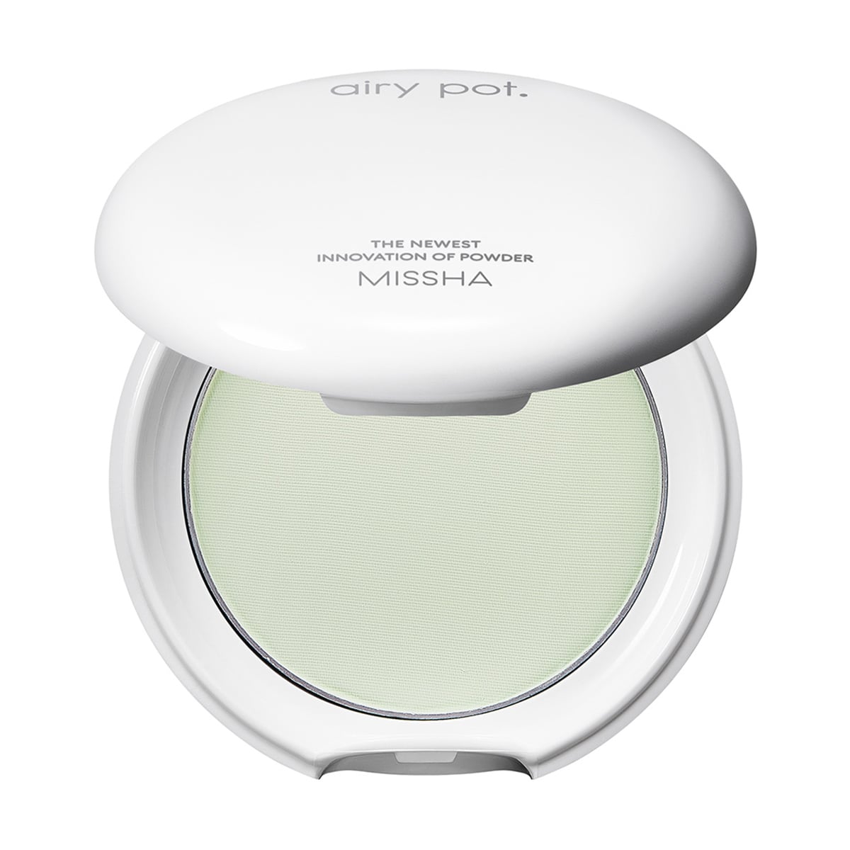 

Матувальна компактна пудра для обличчя Missha Airy Pot Pressed Powder, Mint, 5 г