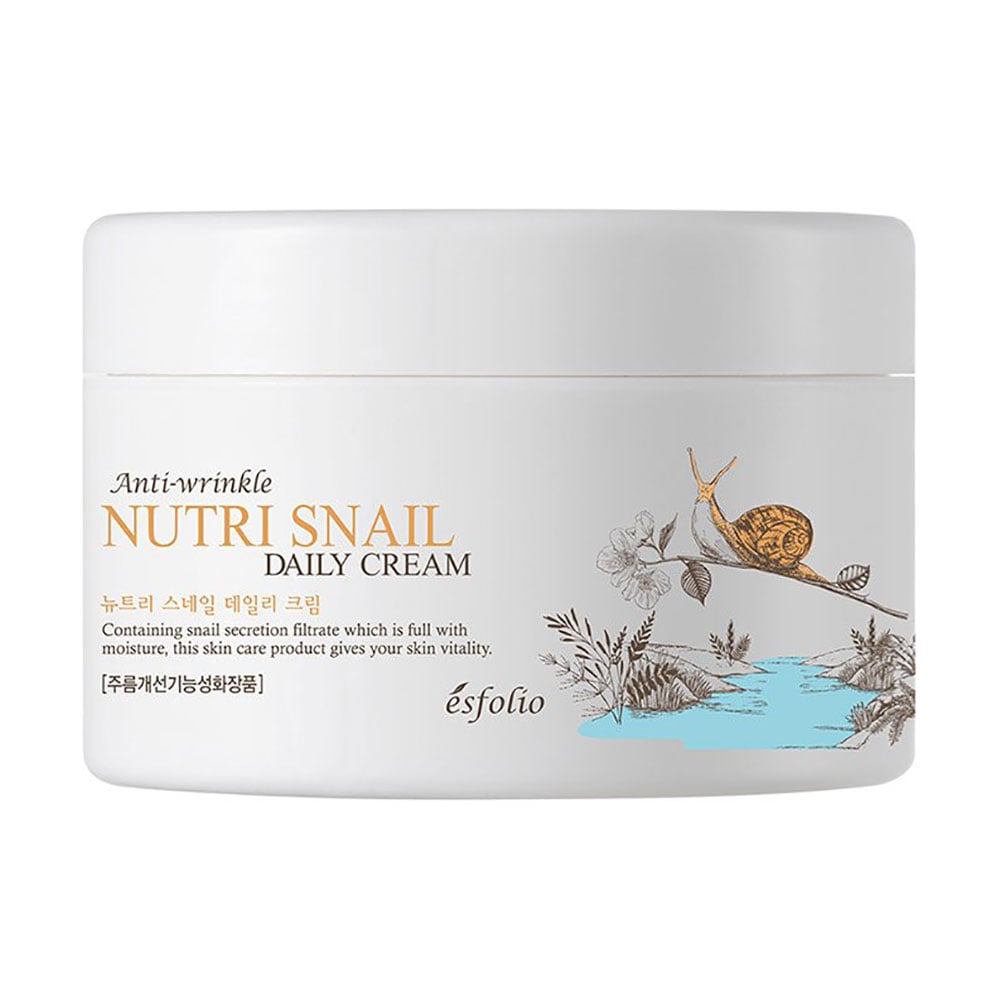

Уцінка! Крем для обличчя Esfolio Nutri Snail Daily Cream з муцином равлика, 200 мл