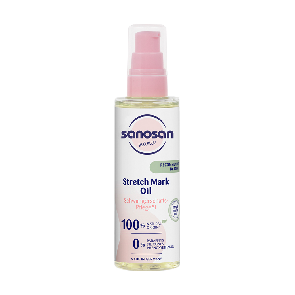 Олія від розтяжок Sanosan Mama Anti Stretch Mark Oil для вагітних, 100 мл