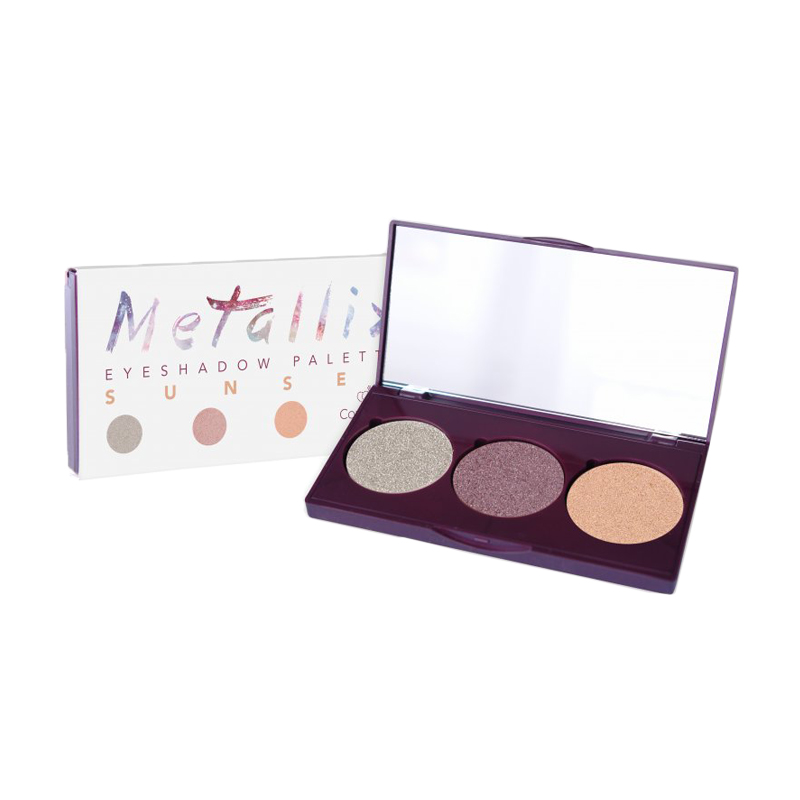 

Тіні для повік Constance Carroll Metallix Eyeshadow Palette 05 Sunset, 9 г