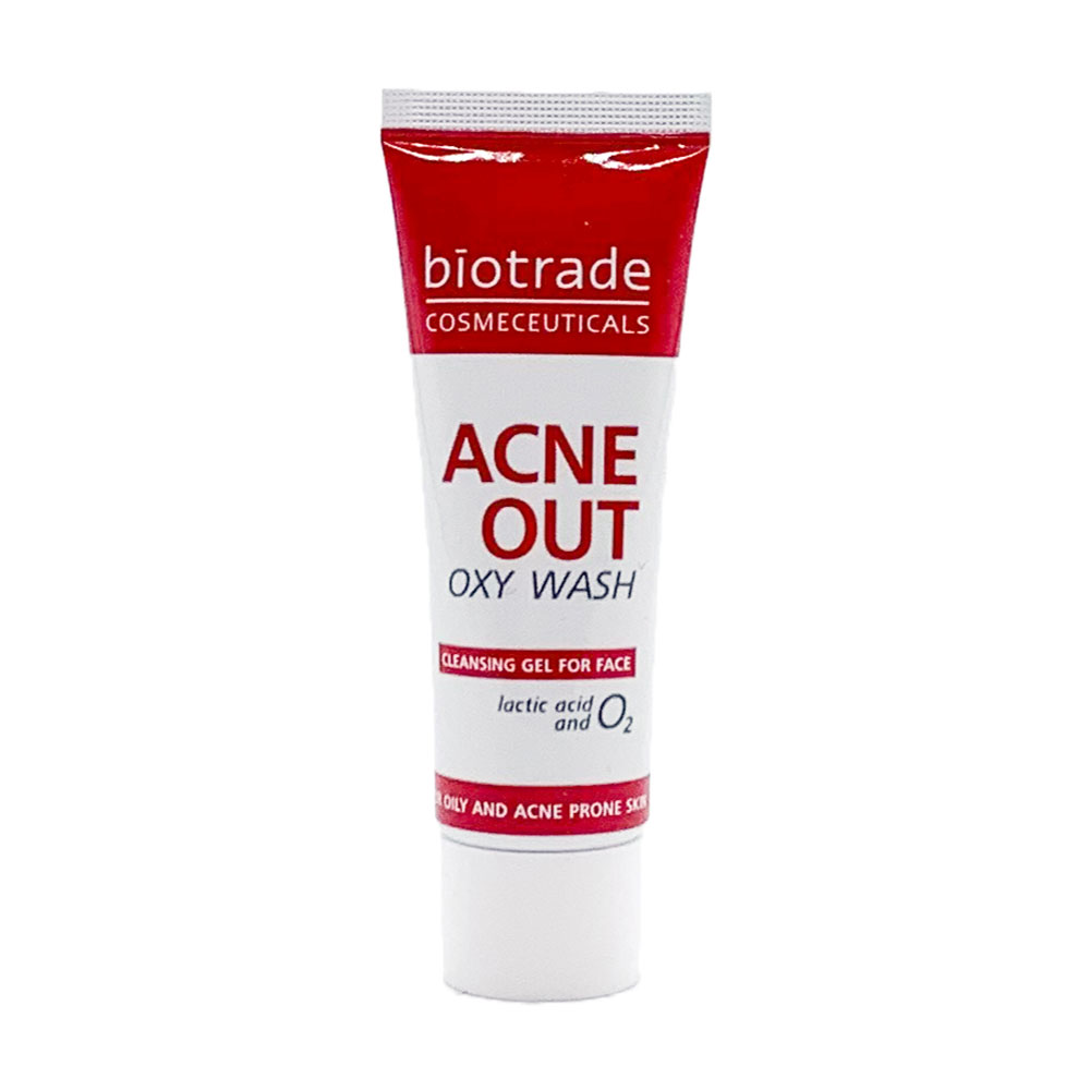 

Подарунок! Гель для вмивання Biotrade Cosmeceuticals Acne Out Oxy Wash проти вугрового висипу, 10 мл