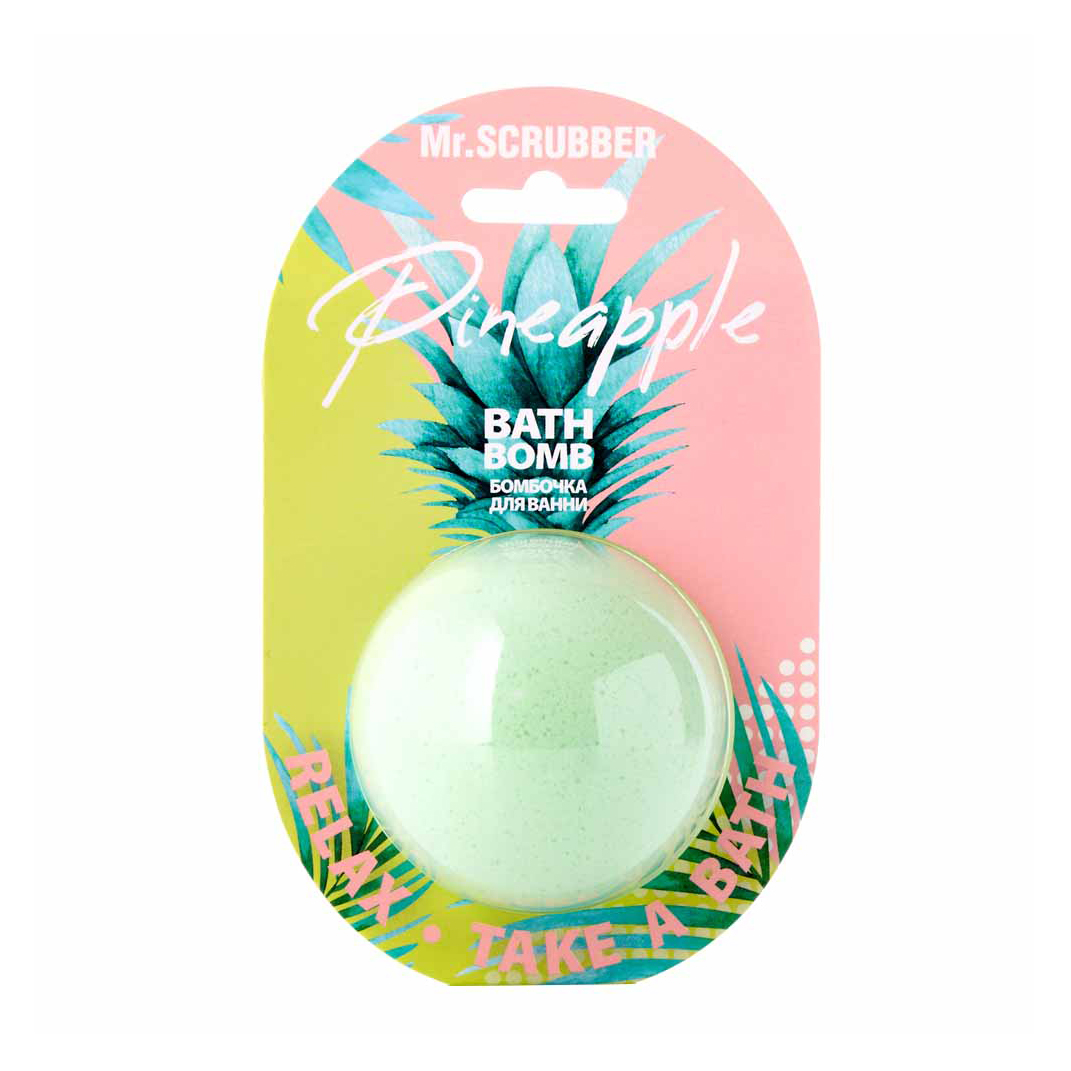 

Уцінка! Бомба для ванни Mr.Scrubber Pineapple Bath Bomb, 200 г
