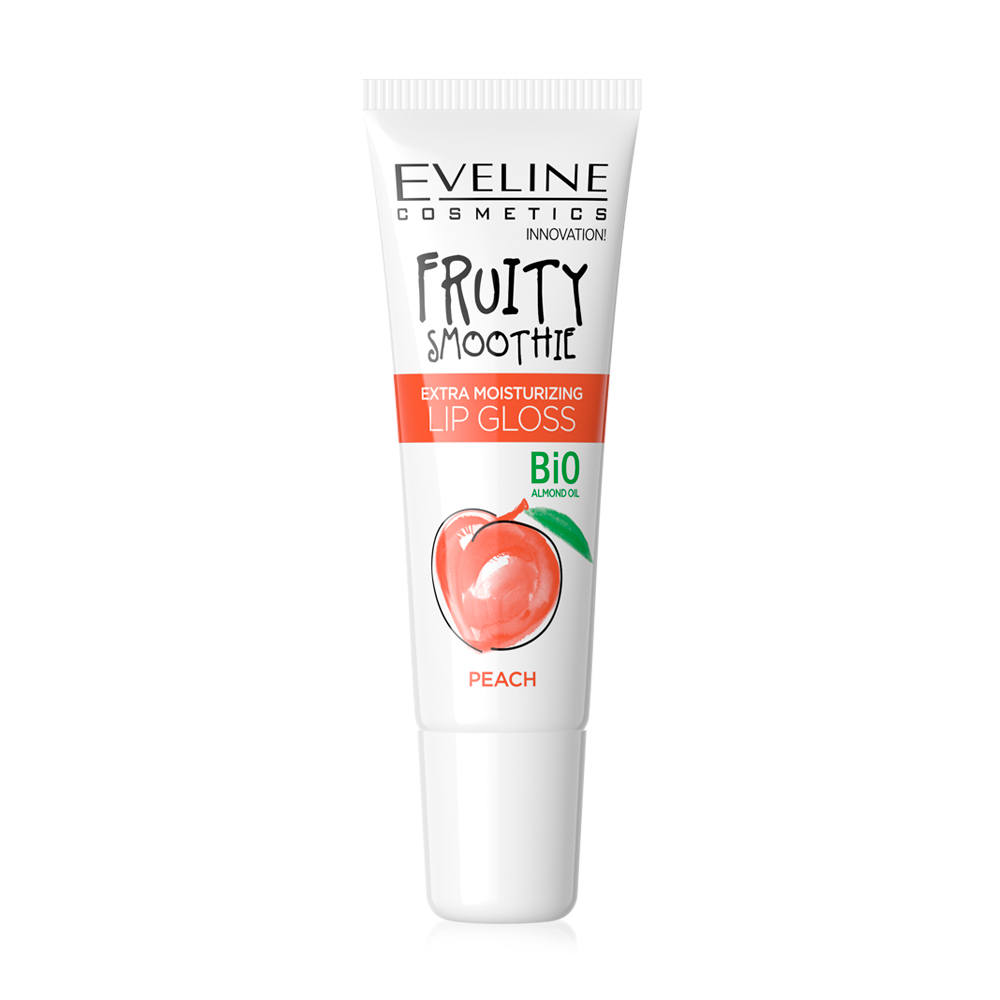 

Екстразволожувальний блиск для губ Eveline Cosmetics Fruity Smoothie, Peach, 12 мл