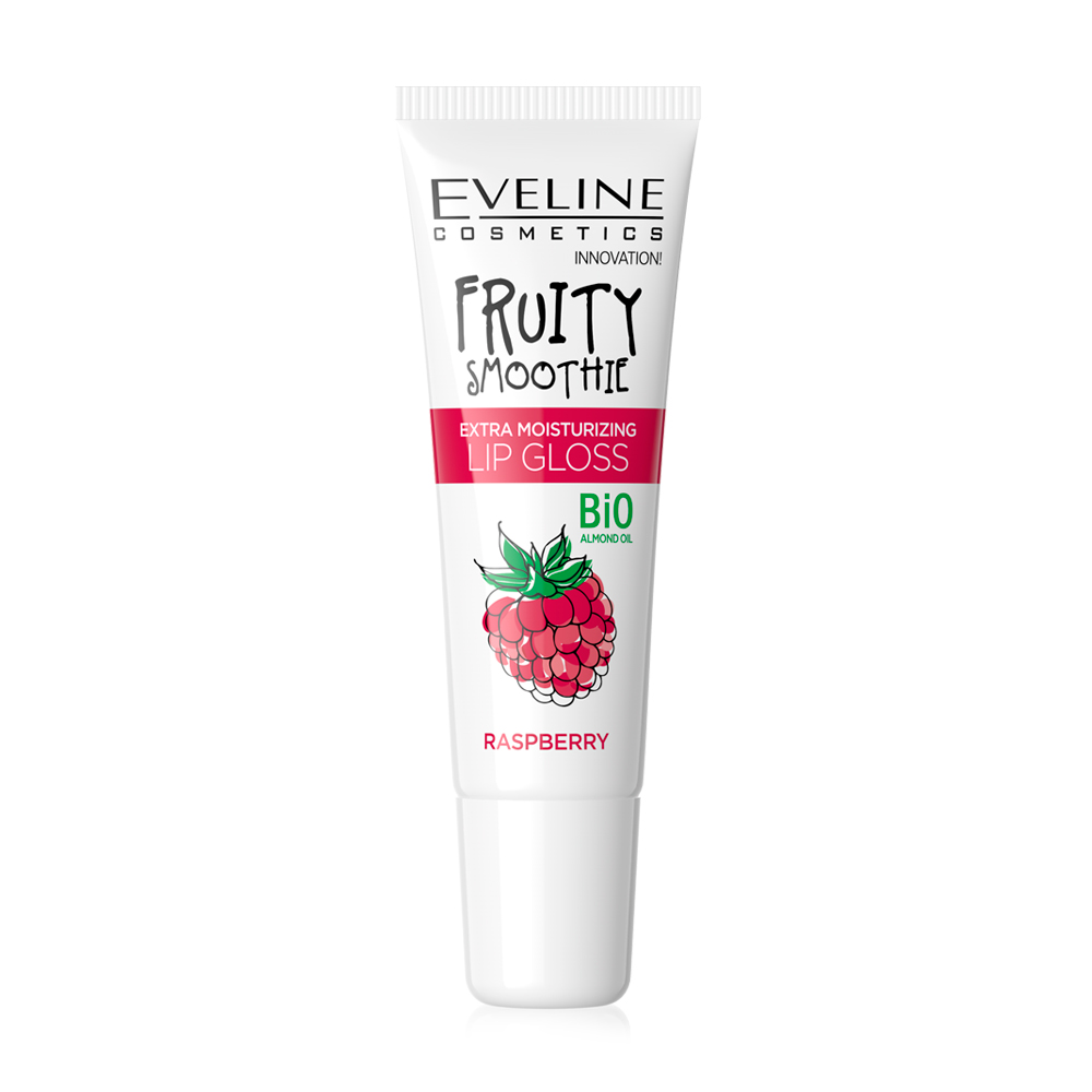 

Екстразволожувальний блиск для губ Eveline Cosmetics Fruity Smoothie, Raspberry, 12 мл