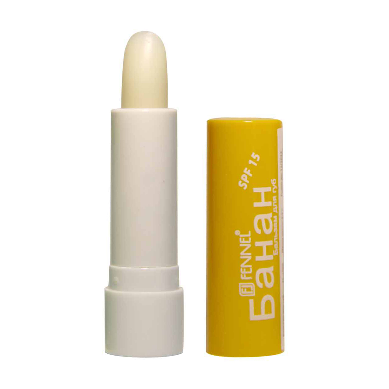 

Бальзам для губ Fennel Lip Balm SPF 15, Banana, 3.2 г