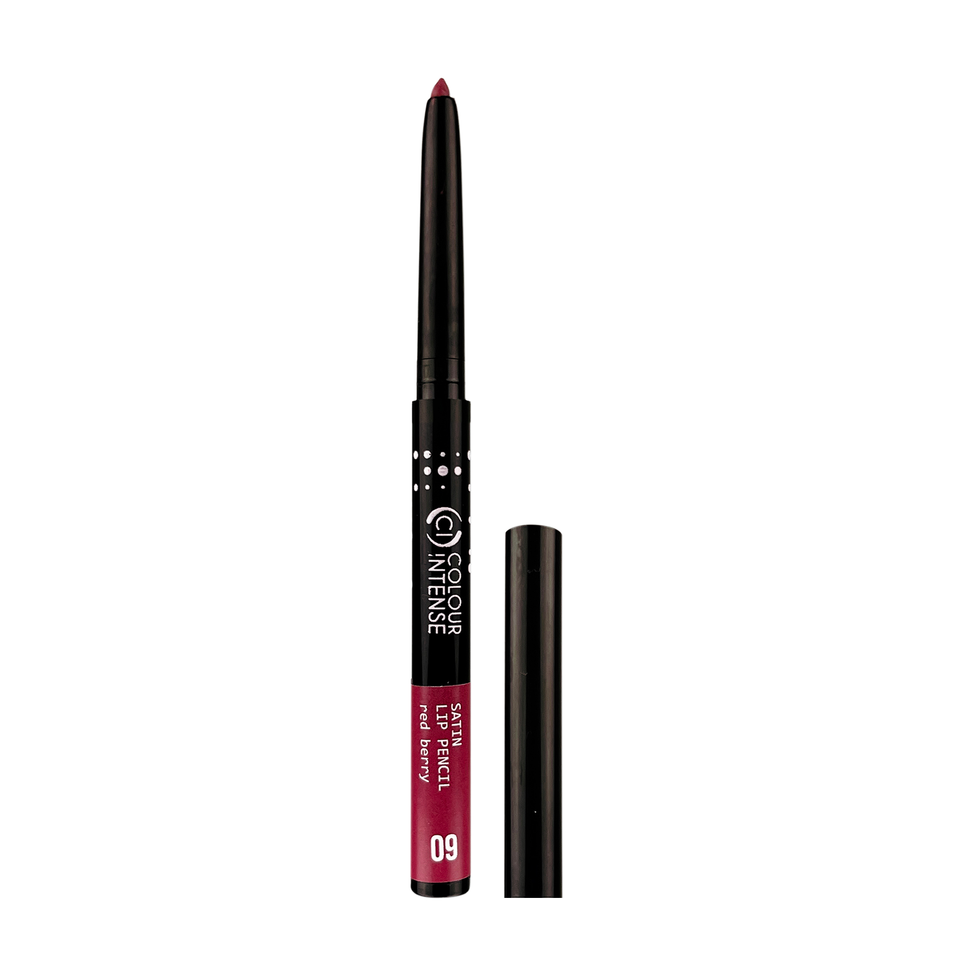 Олівець для губ Colour Intense Satin Lip Pencil, 09 Red Berry, 1 г