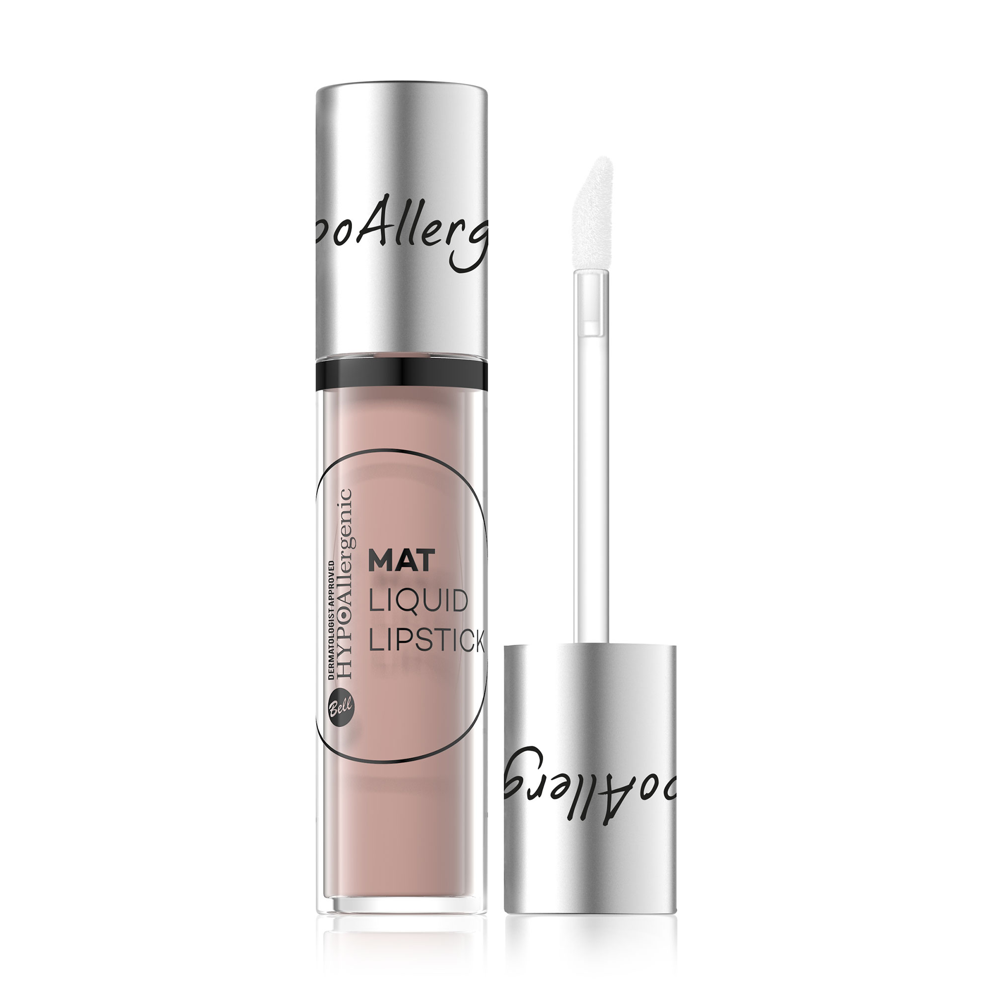 

Рідка матова помада для губ Bell HypoAllergenic Mat Liquid Lipstick By Marcelina 01 Florence, 4.7 г