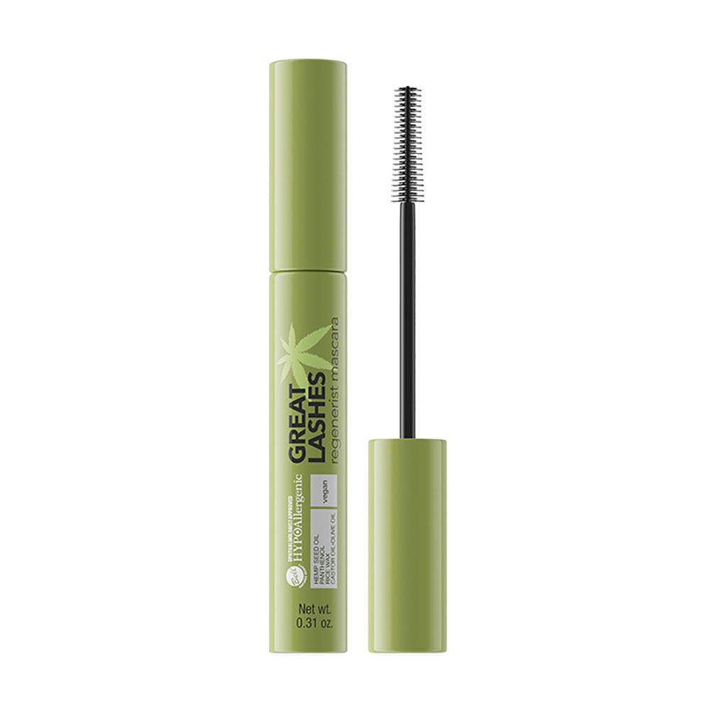 

Туш для вій Bell Hypoallergenic Great Lashes Regenerist Mascara Black, 9 г