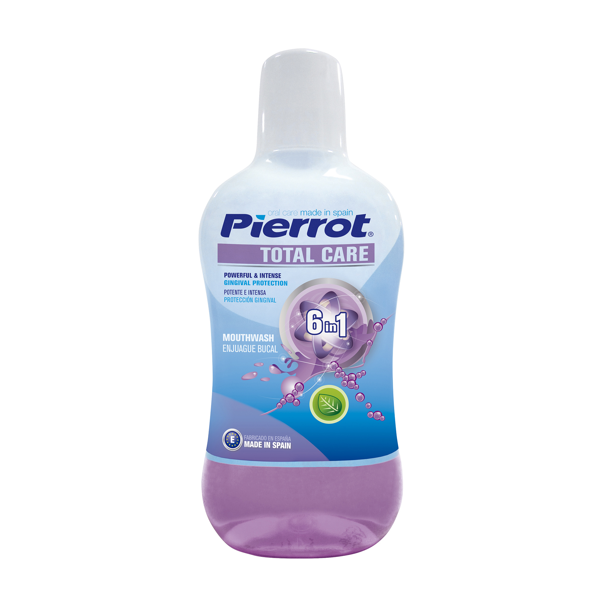

Ополіскувач для ротової порожнини Pierrot Total Care Mouthwash Захист 6 в 1, 500 мл
