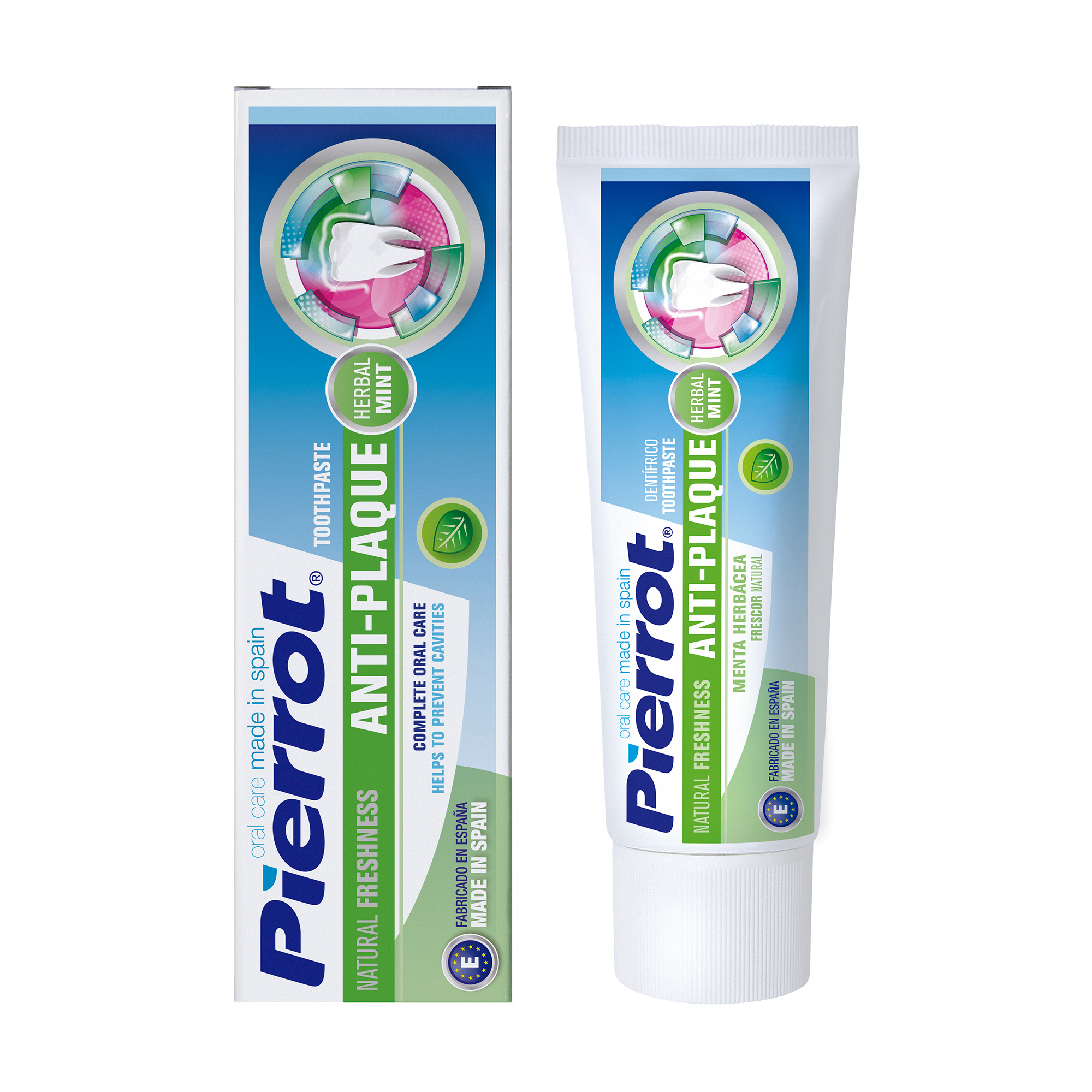 

Зубна паста від нальоту та зубного каменю Pierrot Anti-Plaque Toothpaste, 75 мл