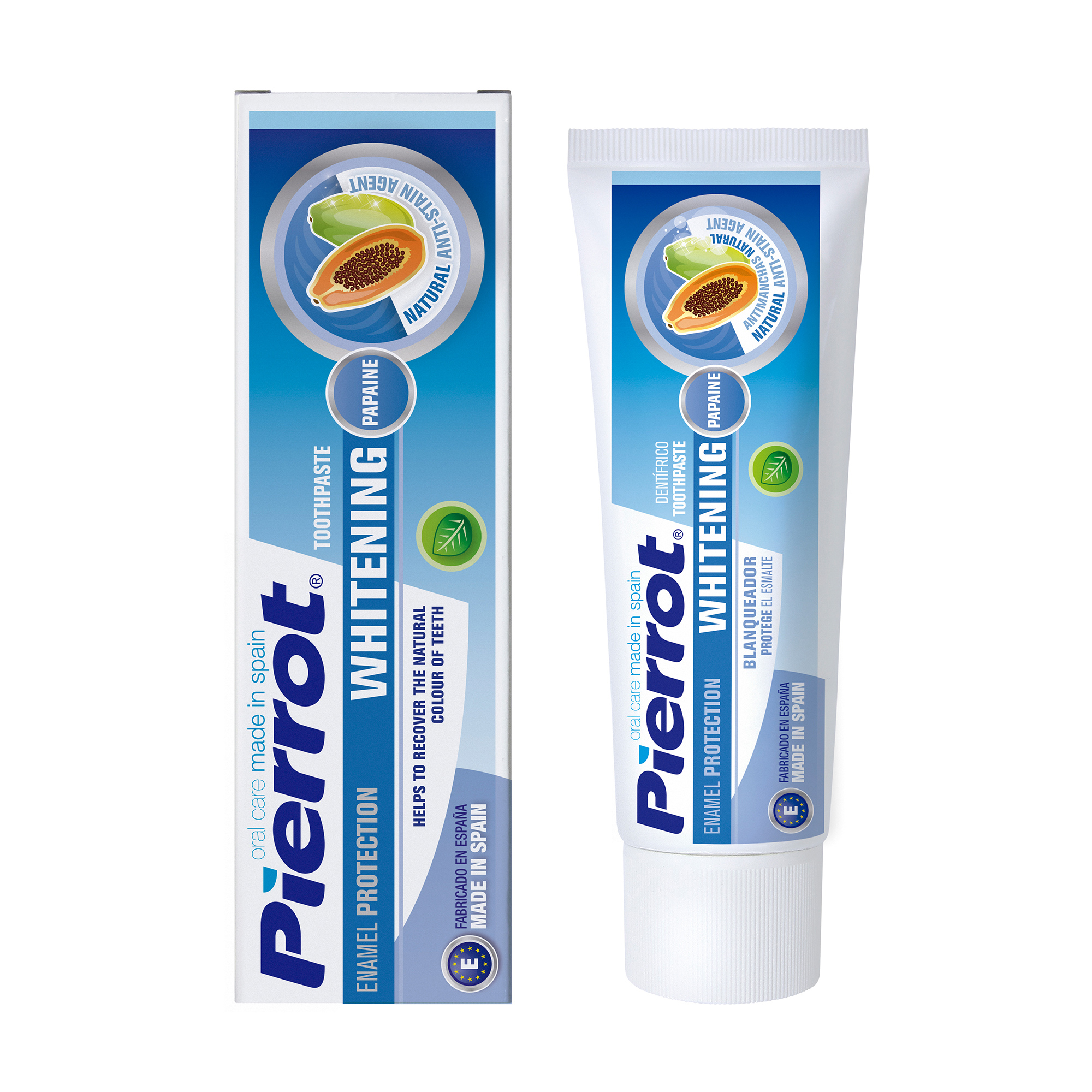 

Зубна паста відбілювальна Pierrot Papaine Whitening Toothpaste, 75 мл