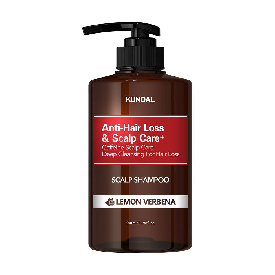 

Безсульфатний шампунь для волосся Kundal Pure Natural System Anti-Hair Loss&Scalp Care Scalp Shampoo аромат Lemon Verbena, 500 мл