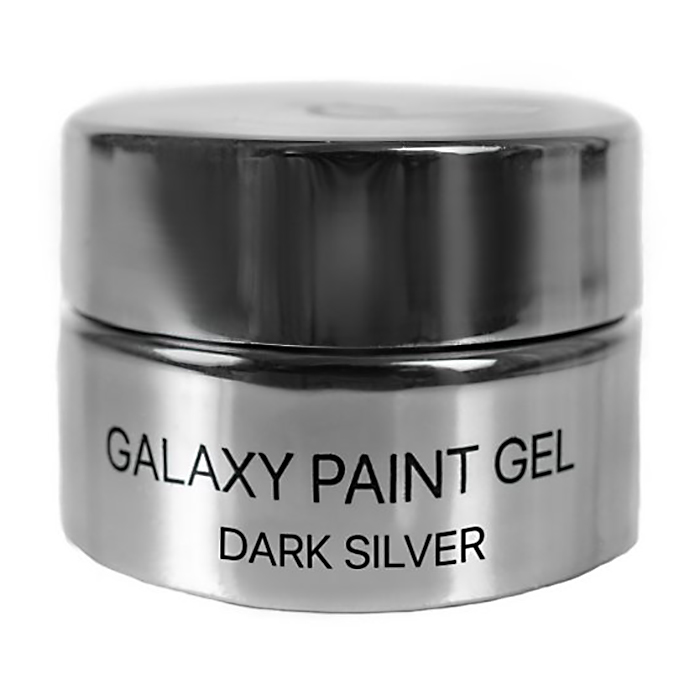 

Уцінка! Гель-фарба для нігтів Kodi Professional Galaxy 01 Dark silver, 4 мл