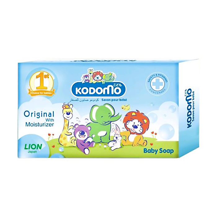

Дитяче мило Kodomo Baby Soap Original With Moisturizer від народження, 75 г