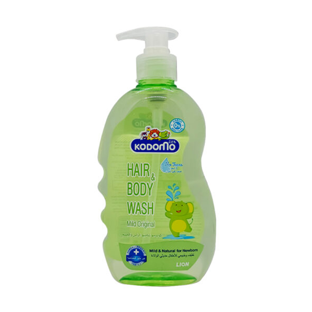 

Дитячий шампунь-гель для волосся та тіла Kodomo Hair & Body Wash Від голови до п'ят, 400 мл