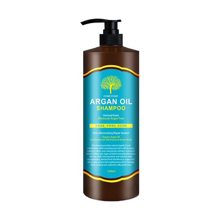 

Шампунь для волосся Char Char Argan Oil Shampoo з аргановою олією, 1.5 л