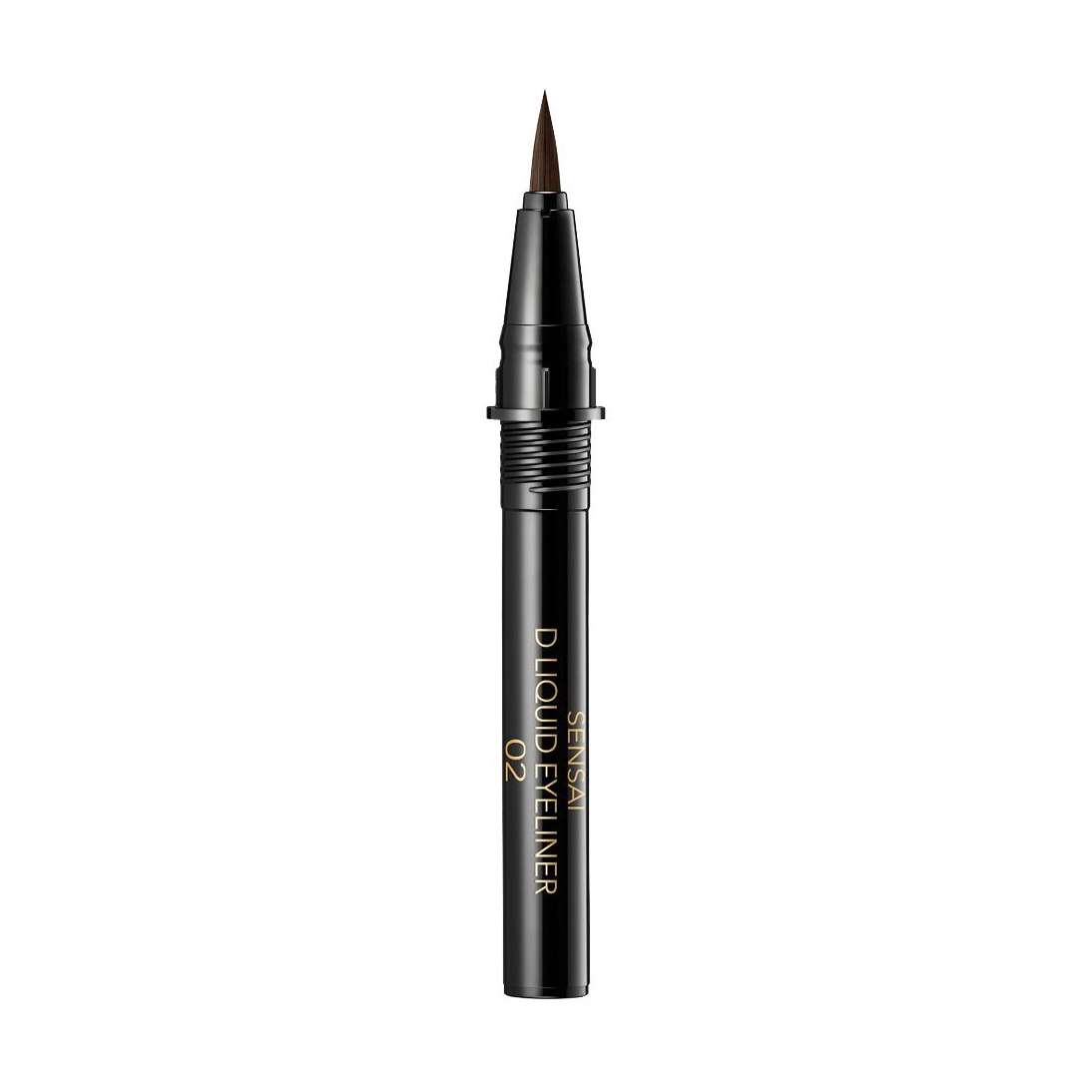 

Підводка-фломастер для очей Sensai Designing Liquid Eyeliner 02 Deep Brown, 0.6 мл (рефіл)
