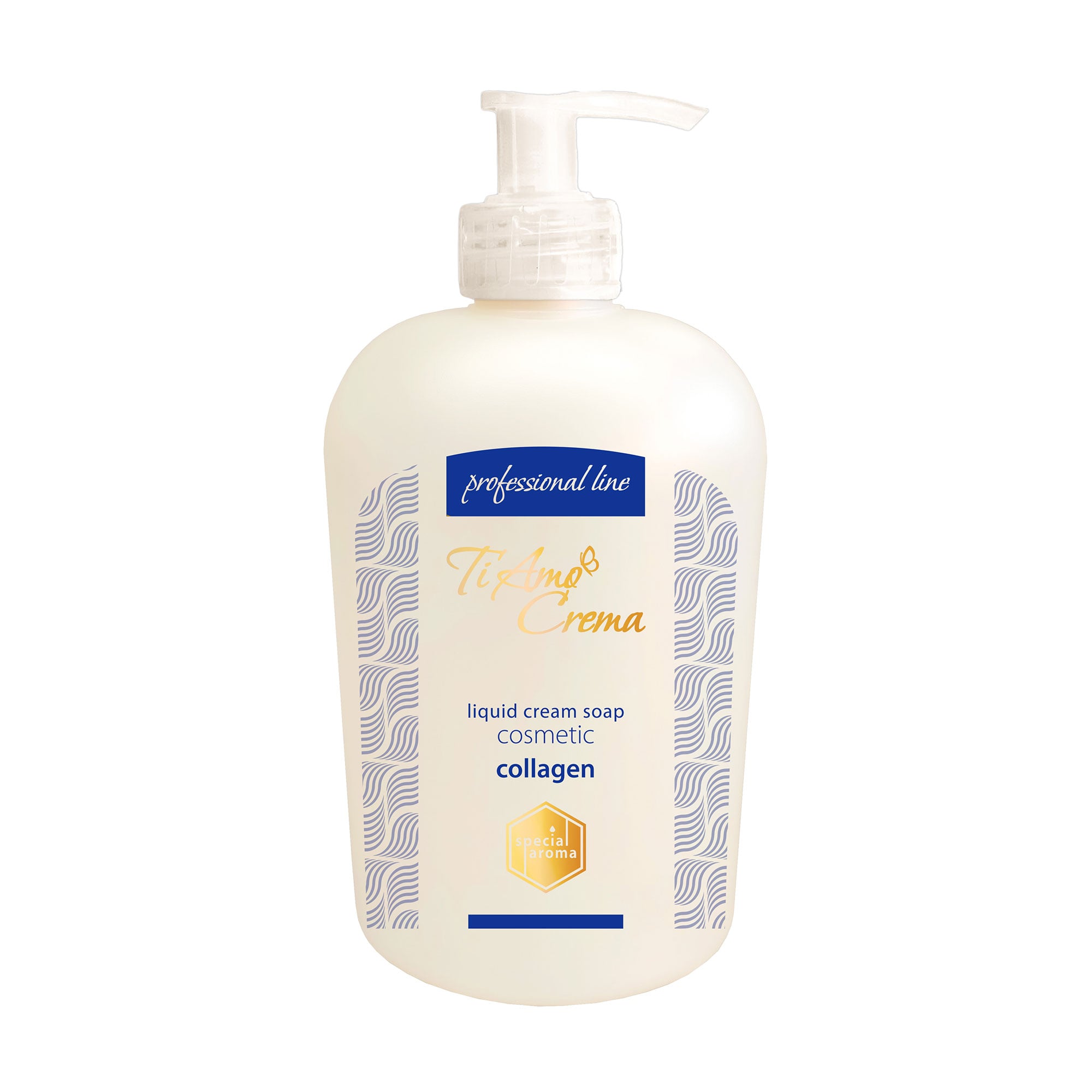 

Уцінка! Рідке мило Ti Amo Crema косметичне з колагеном, 450 мл