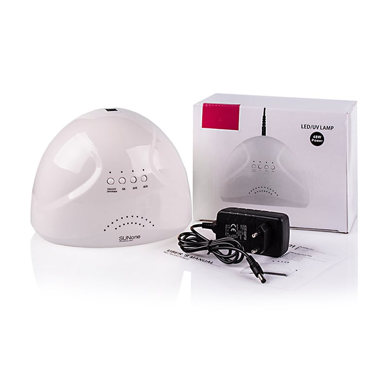 

Лампа для гель-лаку Sun One UV/LED Біла, 48 Вт