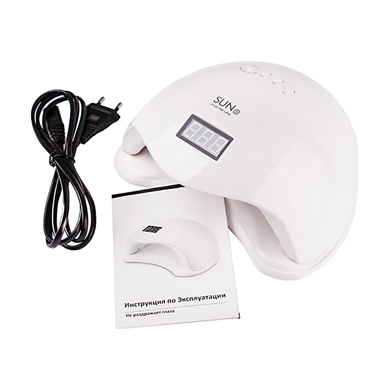 

Лампа для гель-лаку Sun 5 UV/LED Біла, 48 Вт