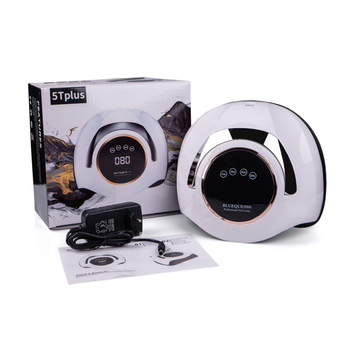 

Лампа для гель-лаку Sun BQ-5T Plus UV/LED Біла з ручкою, 180 Вт