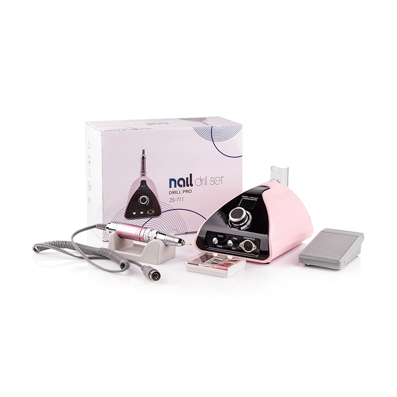 

Фрезер Nail Drill ZS-711 35000 обертів, Рожевий, 65 Вт