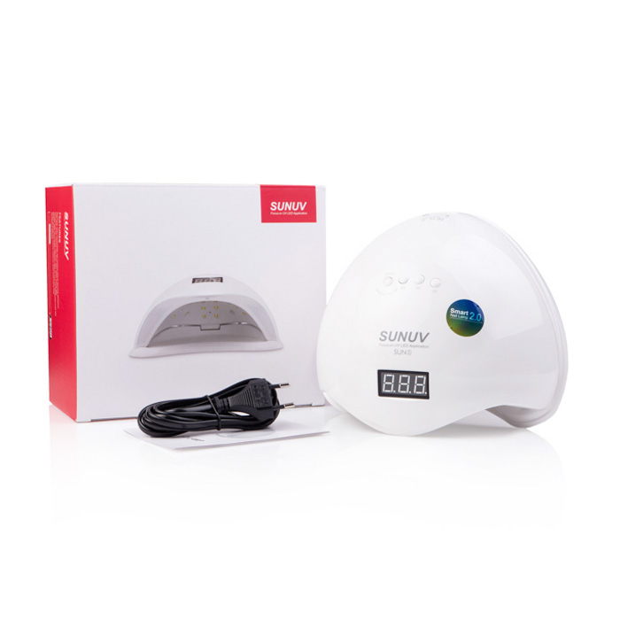 

Лампа для гель-лаку SUNUV Sun 5 UV/LED Біла, 48 Вт
