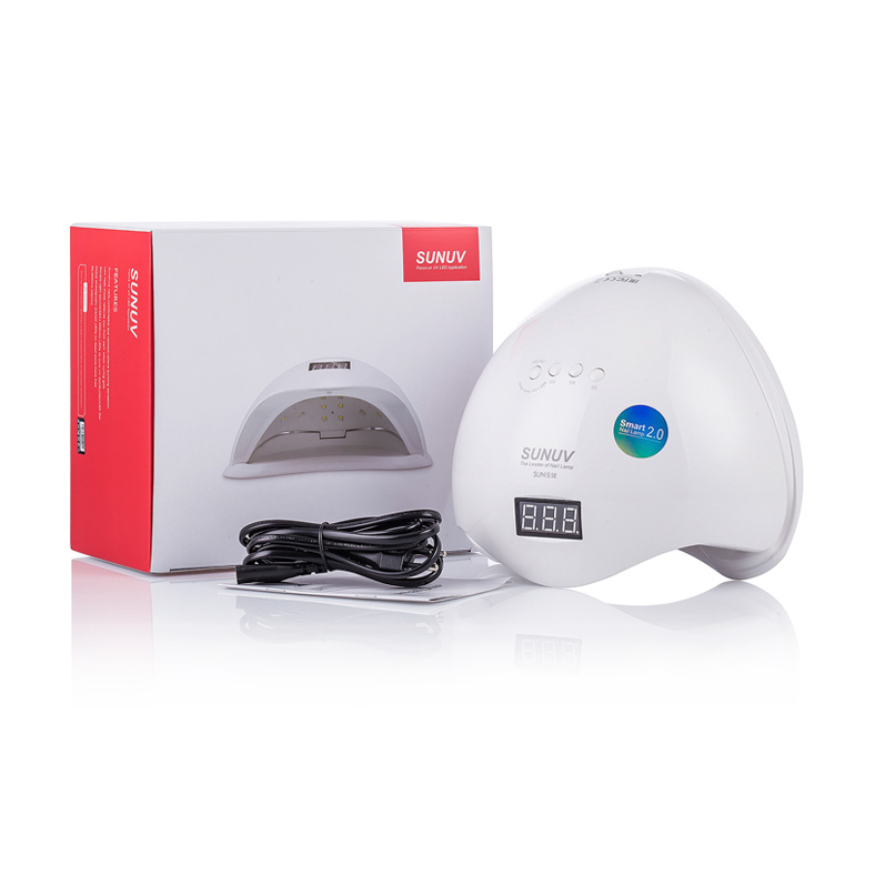 

Лампа для гель-лаку SUNUV Sun5 SE UV/LED Біла, 36 Вт