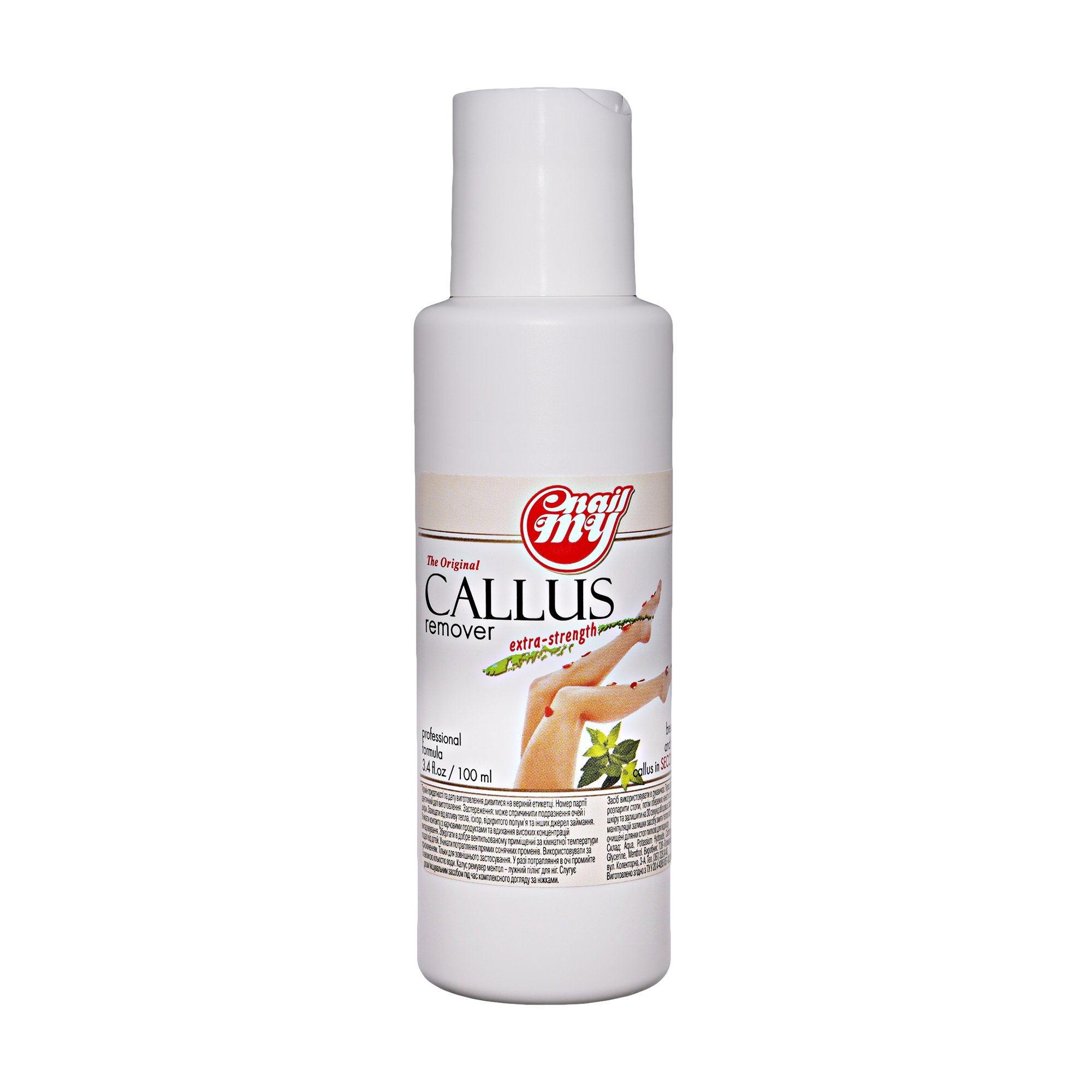 

Кислотний пілінг для ніг My Nail Callus Remover Ментол, 100 мл
