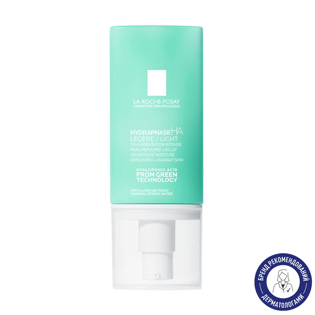 

Уцінка! Інтенсивний зволожувальний крем La Roche-Posay Hydraphase HA Light для нормальної та комбінованої шкіри обличчя, 50 мл