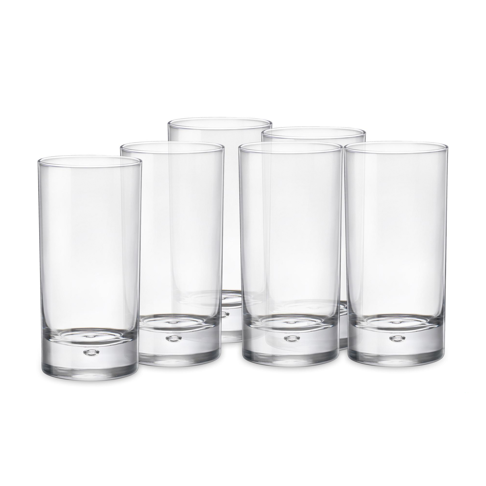 

Набір високих склянок Bormioli Rocco Barglass, 6*375 мл (122124BAU021990)