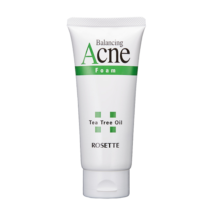 

Пінка для вмивання Rosette Balancing Acne Foam для проблемної шкіри, з олією чайного дерева, 30 г