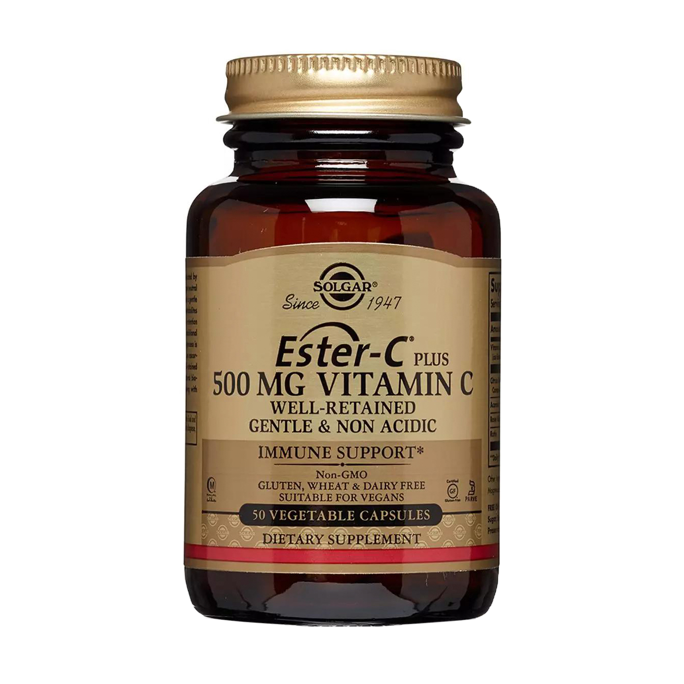 

Вітамін C Solgar Ester-C Plus Vitamin С 500 мг, 50 капсул