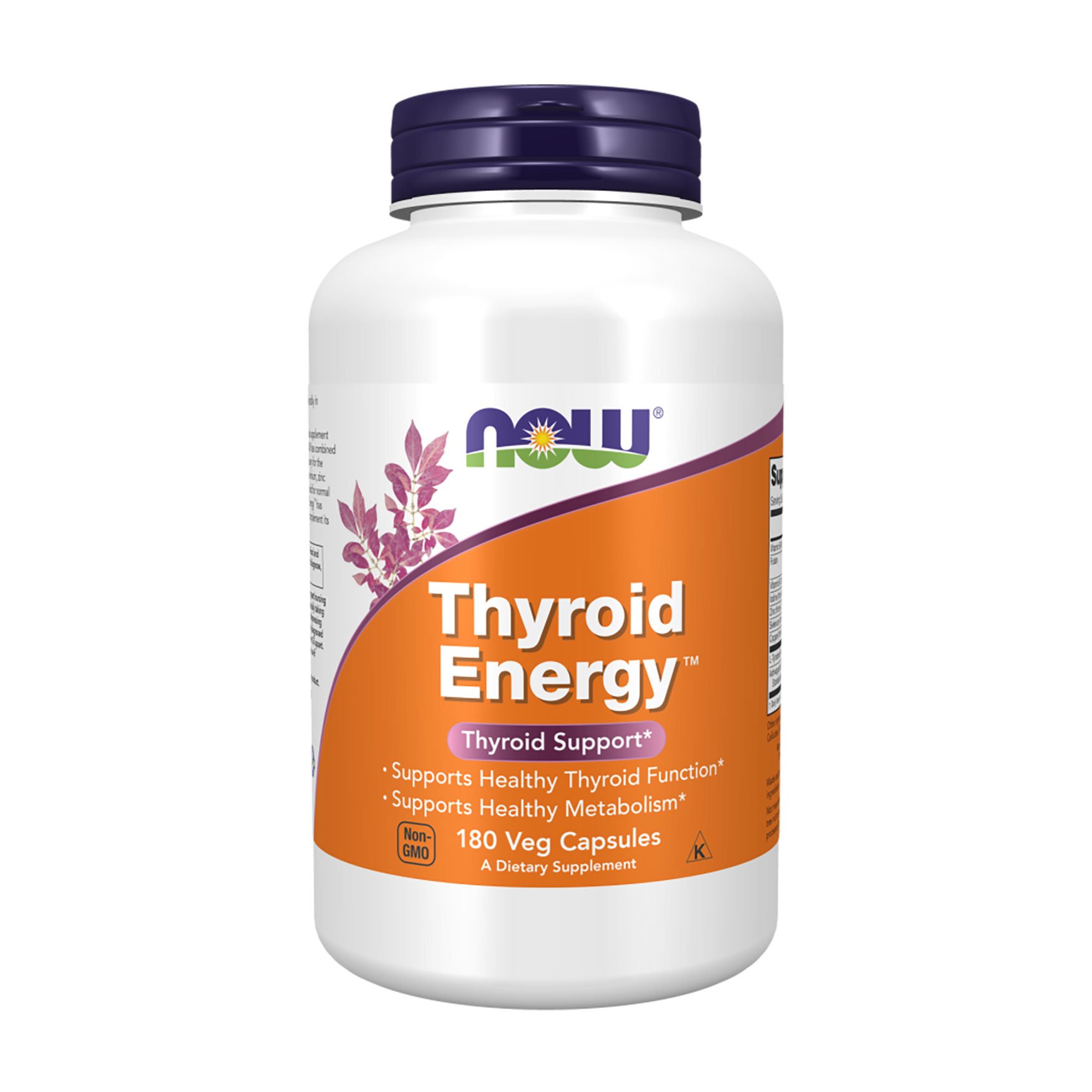 

Комплекс для щитoвидної залози NOW foods Thyroid Energy, 180 капсул