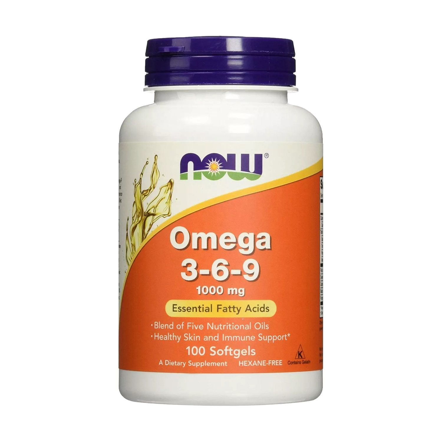 

Уцінка! Омега 3-6-9 NOW Foods Omega 3-6-9 1000 мг, 100 капсул