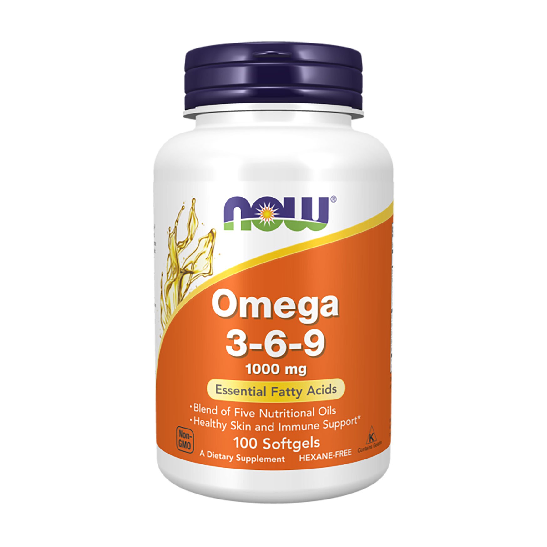 

Омега 3-6-9 NOW Foods Omega 3-6-9 1000 мг, 100 капсул