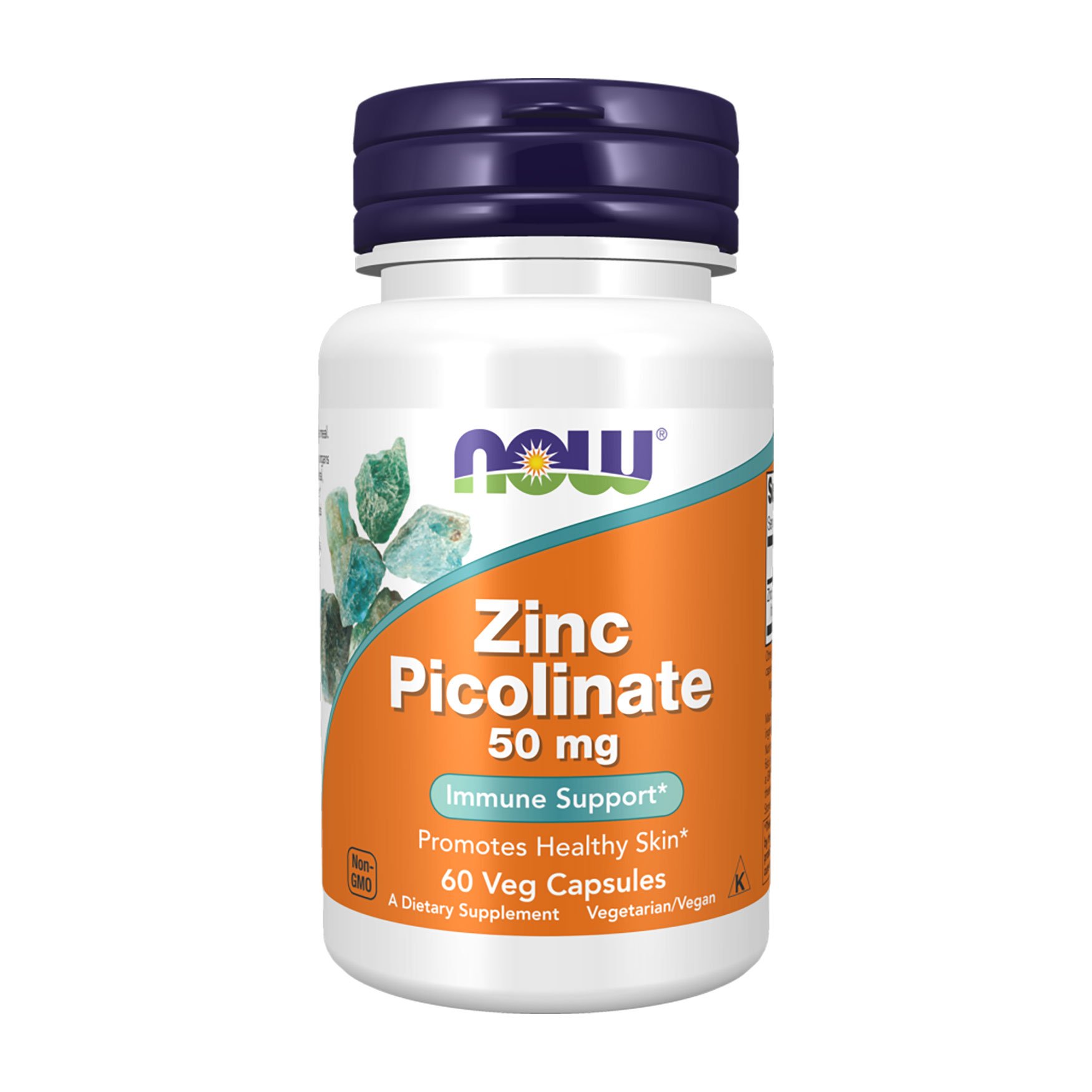 

Цинк піколінат NOW foods Zinc Picolinate 50 мг, 60 капсул