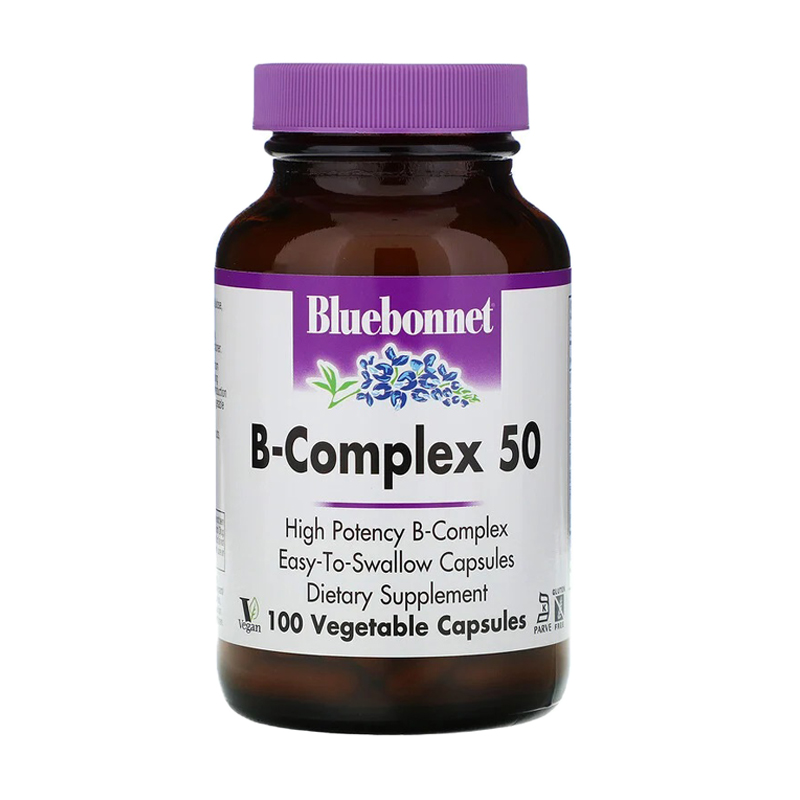 

Вітамінний комплекс Bluebonnet Nutrition B-Complex 50, 100 капсул