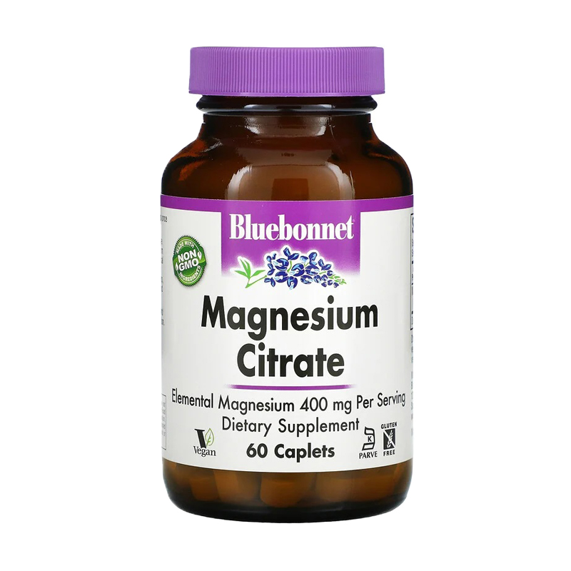 

Цитрат магнію Bluebonnet Nutrition Magnesium Citrate, 60 капсул